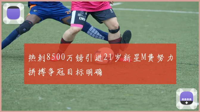 热刺8500万镑引进21岁新星M费努力拼搏争冠目标明确